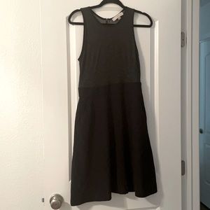 Black and Gray Dress - Office Wear